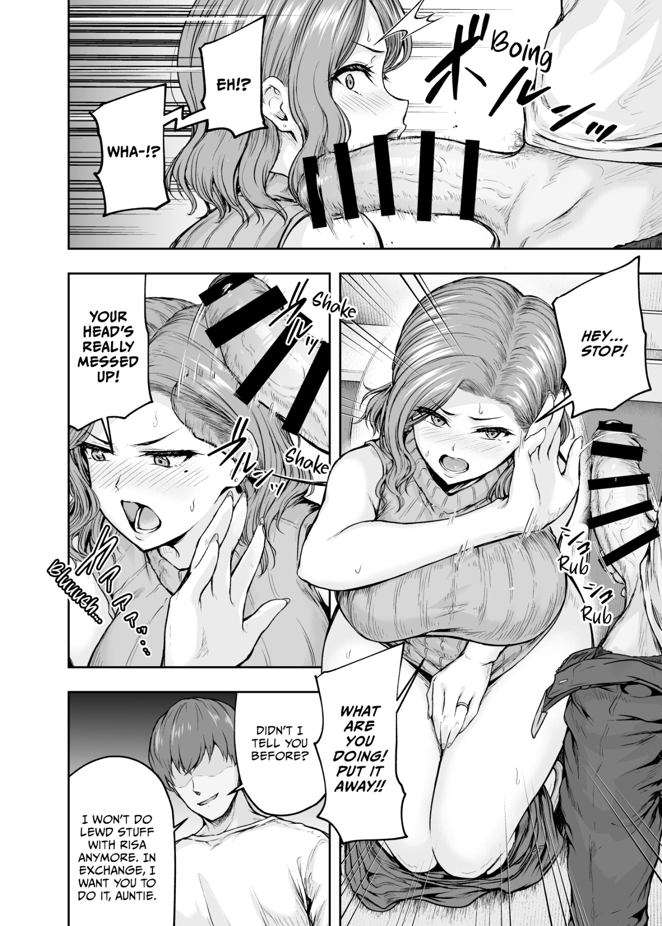 Hentai Manga Comic-Mom's obsessed with her Daughter's Boyfriend 1-Read-41